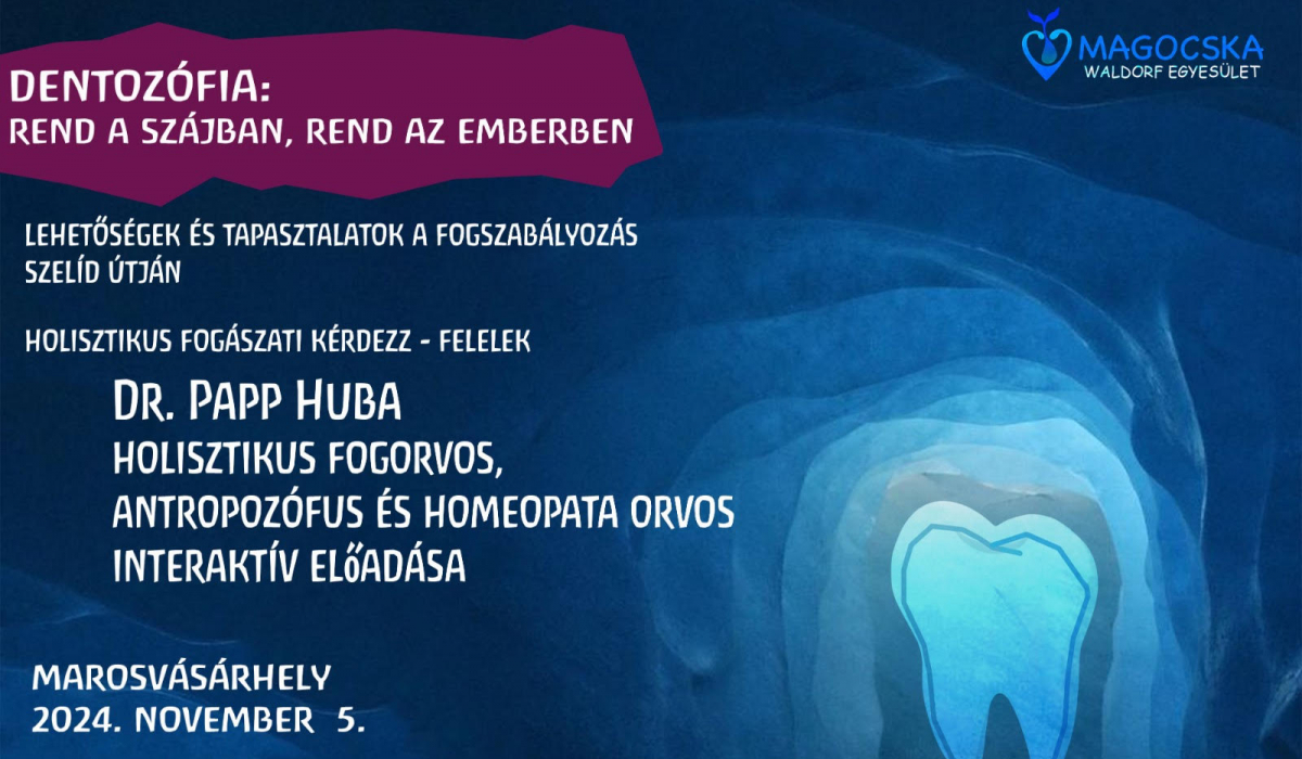 Dr. Papp Huba előadása Marosvásárhelyen 2024. november 5.-én.